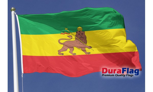 DuraFlag® Ethiopia Lion Rasta Premium Quality Flag